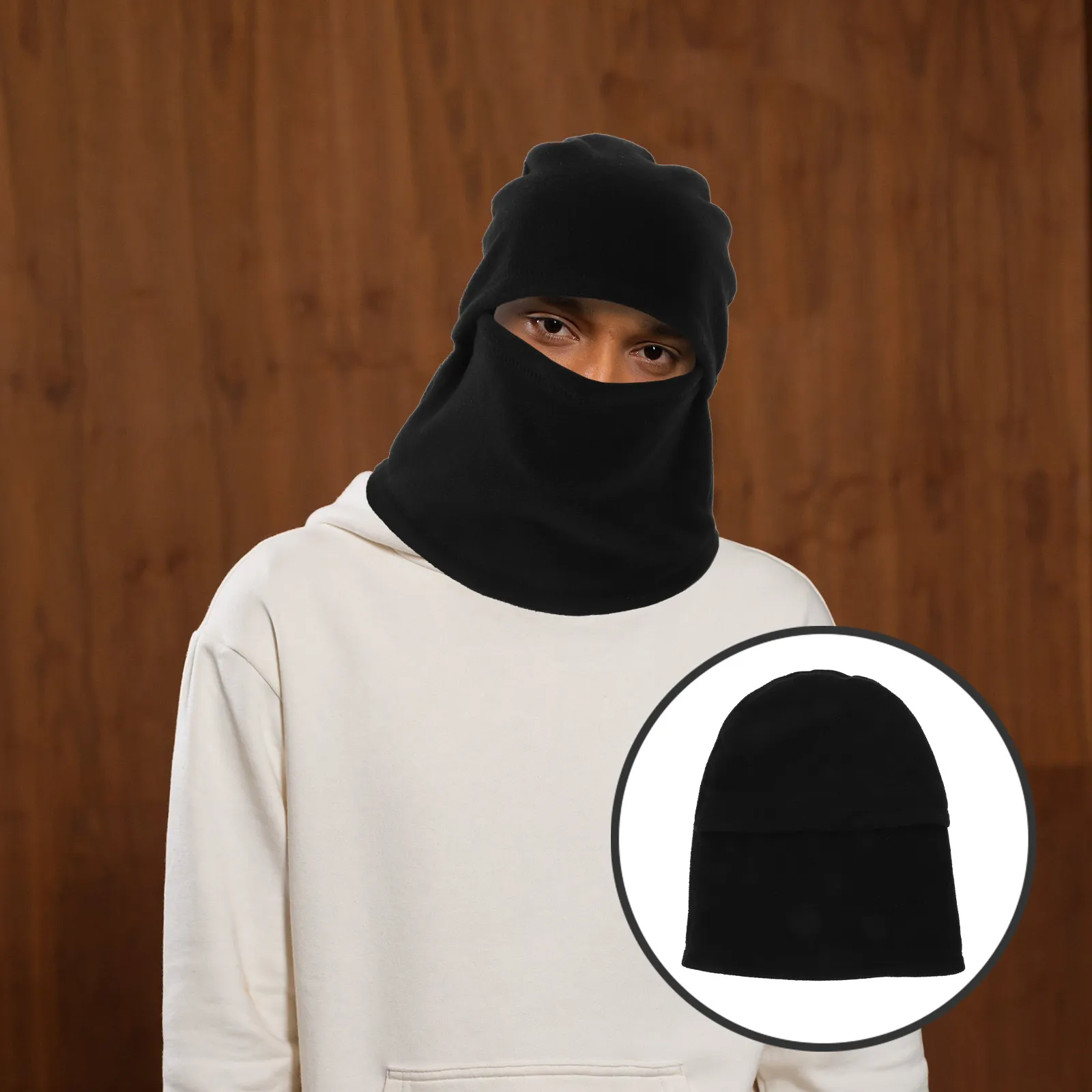 

Comfortable Elastic Face Hood Lightweight Portable Outdoor Windproof Neck Gaiter for Cycling Hiking Skiing Running Motorbike