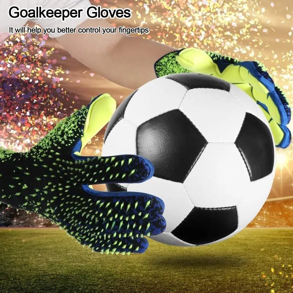 

Professional Adults Teenager Thickened Soccer Goalie Football Gloves Goalkeeper Gloves With Strong Grip