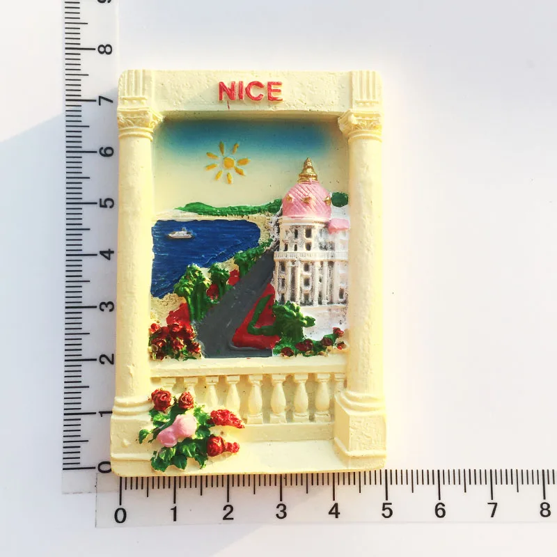 

Creative Gold Coast Scenery Fridge Magnet Cultural Flavor Message Post Tourism Souvenir Resin Craft Decoration