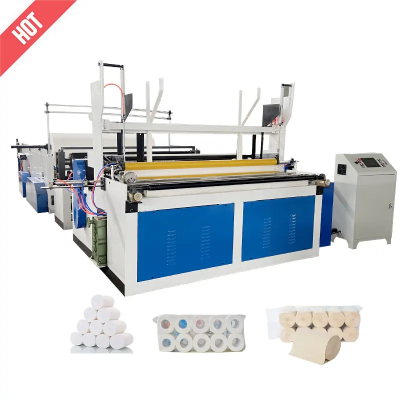 YG Customized Fully Automatic Embossing Toilet Tissue Paper Machine Toilet Paper Production Line Making Machine Price
