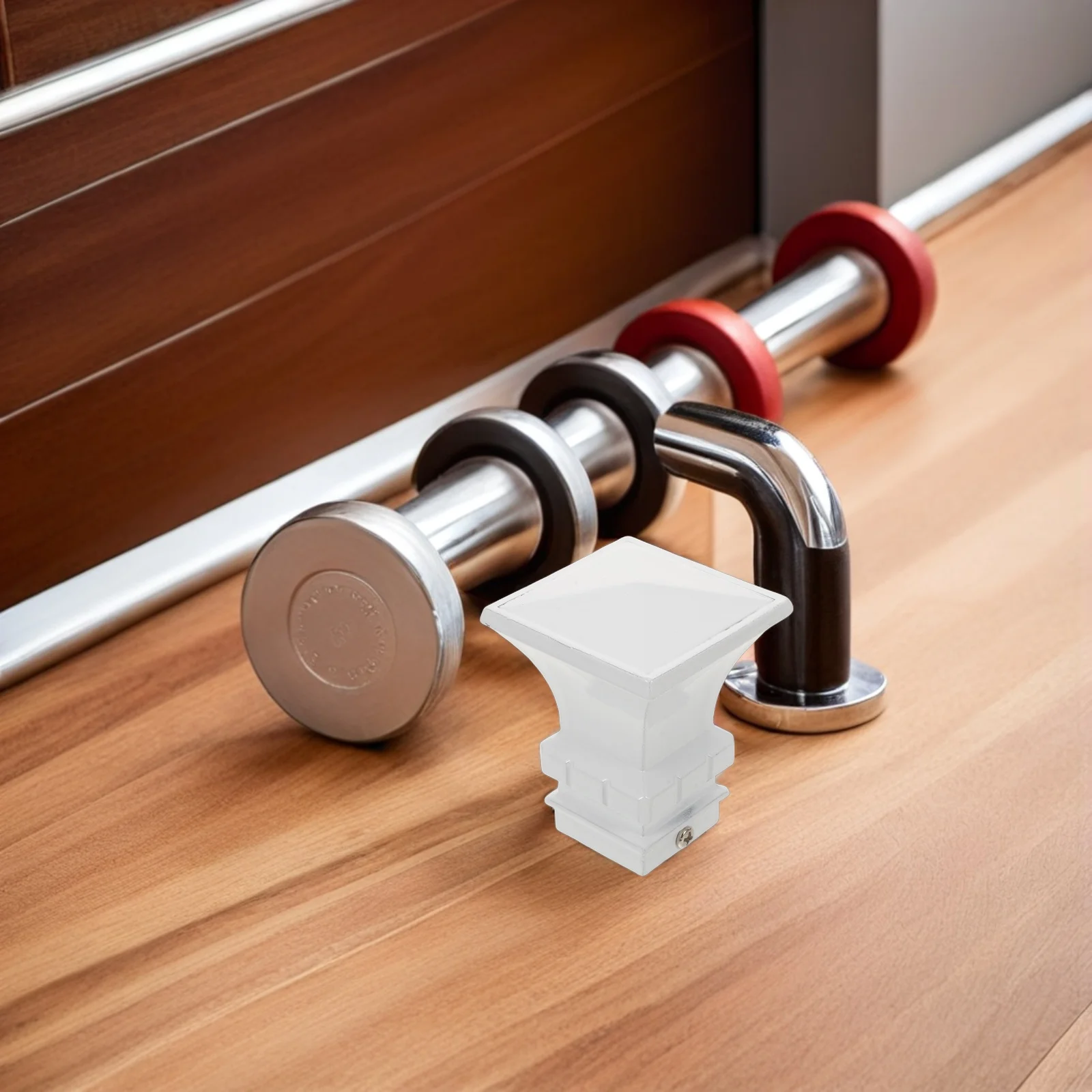 

2Pcs Metal Curtain Rod Finials Roman Style Easy Install for Home Decoration Living Room Kitchen Curtain Rod Head Plug