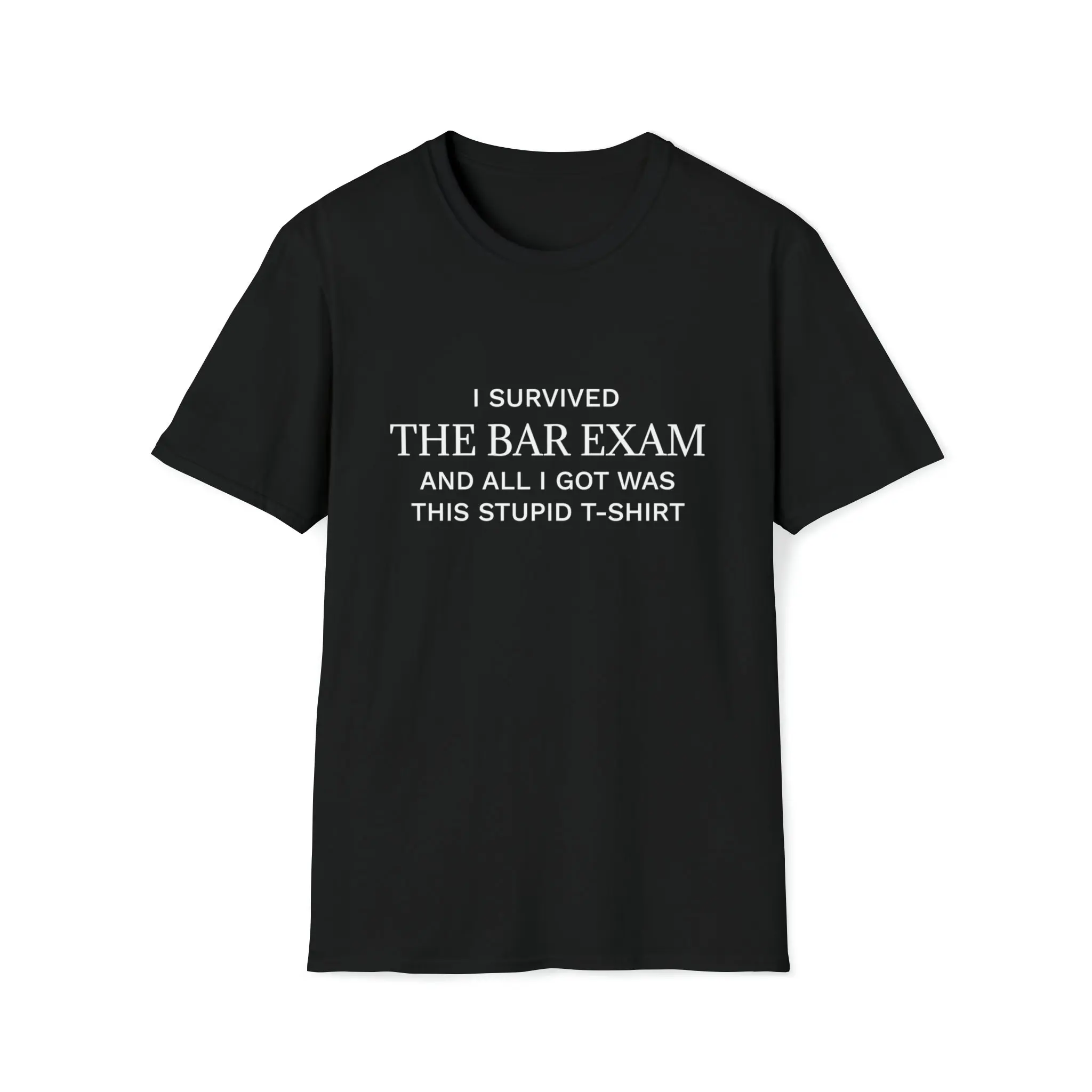 I Survived the Bar Exam for New Lawyers Softstyle T Shirt