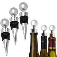 Bottle Stopper Wine Storage Twist Cap Plug Reusable Vacuum Sealed  Bottle Cap Champagne Stopper Wine Gifts Bar Tools