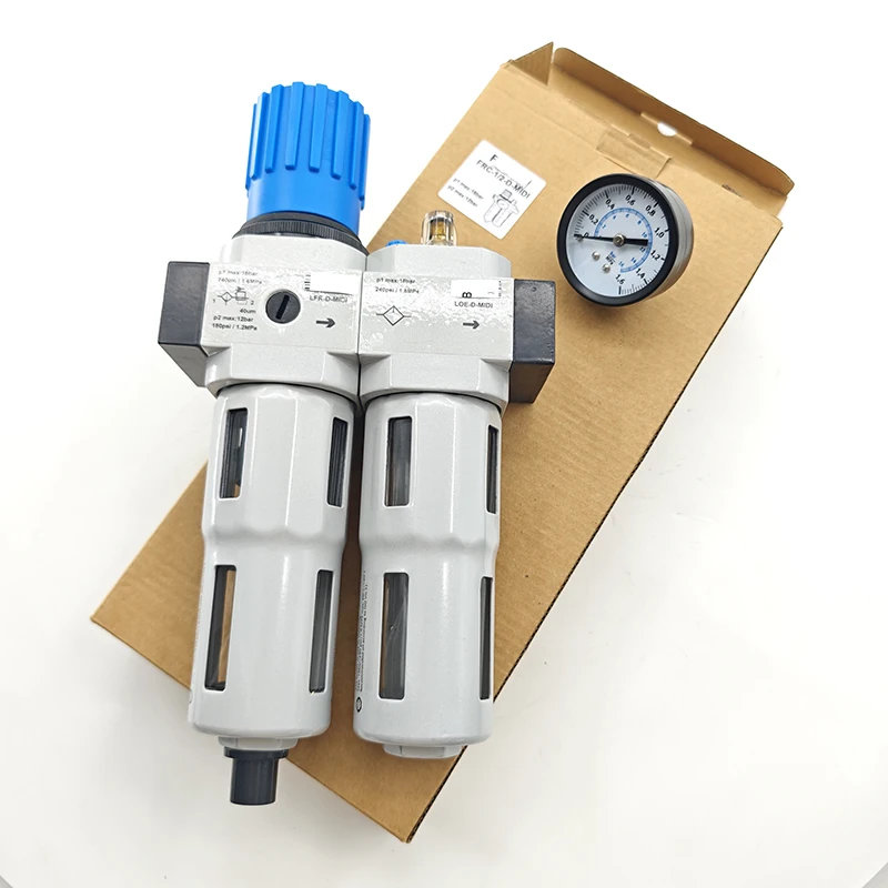 FRC-1/4-D-MIDI 186497 186500 Air Filter Regulator FRC-1/4-D-MIDI-A-MPA FRC-1/4-D-MIDI-MPA FRC-3/8-D-MIDI 159588 159589