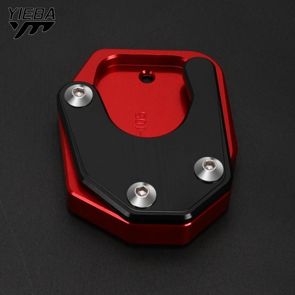 

For Honda NC700D Integra 750 700 NX650 Dominator XRV750 RD07 Africa Twin CNC Side Stand Foot Support Plate Kickstand Extension