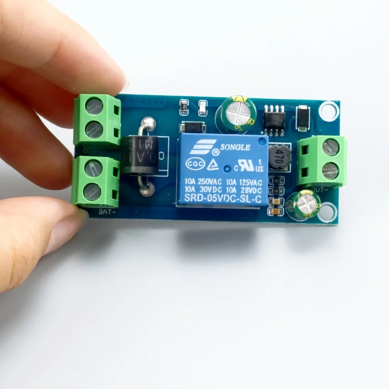 1/6pcs YX850 módulo de bateria de backup de comutação automática DC 5V-48V conversor de emergência universal