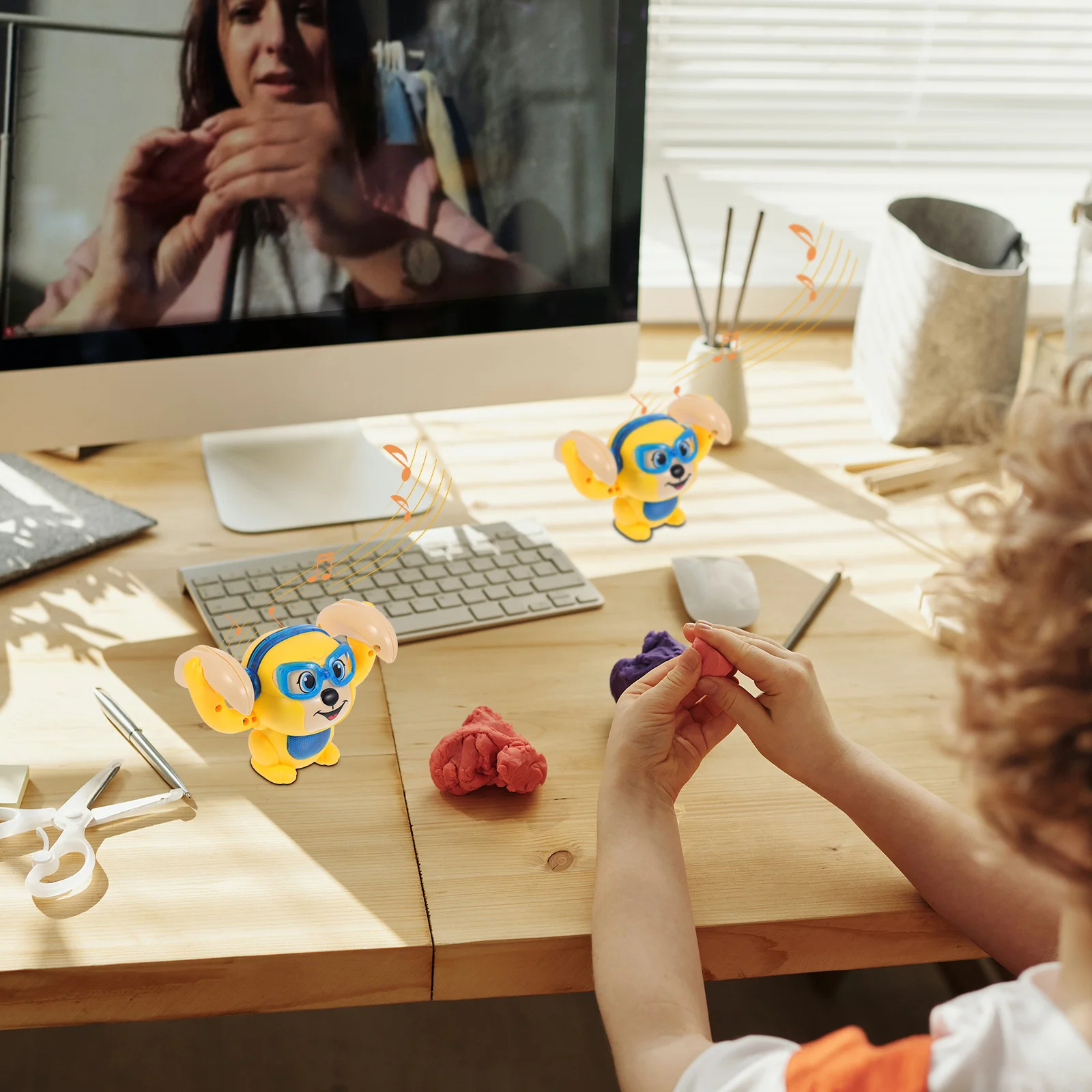 전기 음성 제어 원숭이 텀블링 밝은 색상 롤링 손 눈 협응 조기 교육 음악 게임 어린이용