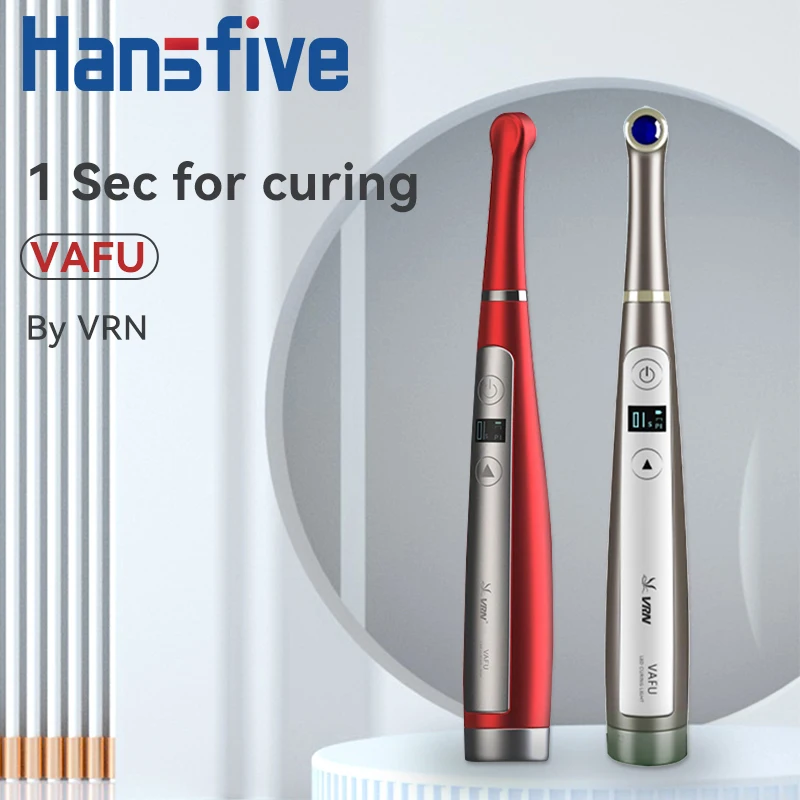 Dental curing lamp Vafu Photopolymerizer 1 Second Led Light Check For Caries 2900-3200 mW/Cm² Dentist Tool Dentistry Equipment