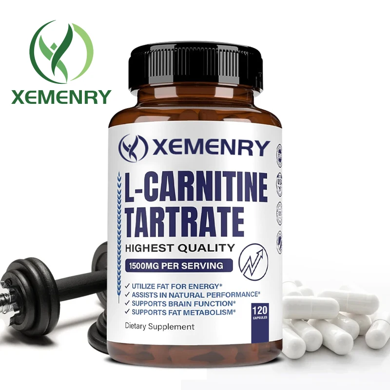 

L-Carnitine Tartrate - Supports Natural Energy Production, Fat Burner, Promotes Muscle Growth
