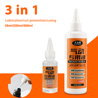 Air Tool Oil Oil System Tools 3 In 1 Pneumatic Grease Oil System Tools Bottle Mouth Design For Drills Impact Tools Pneumatic