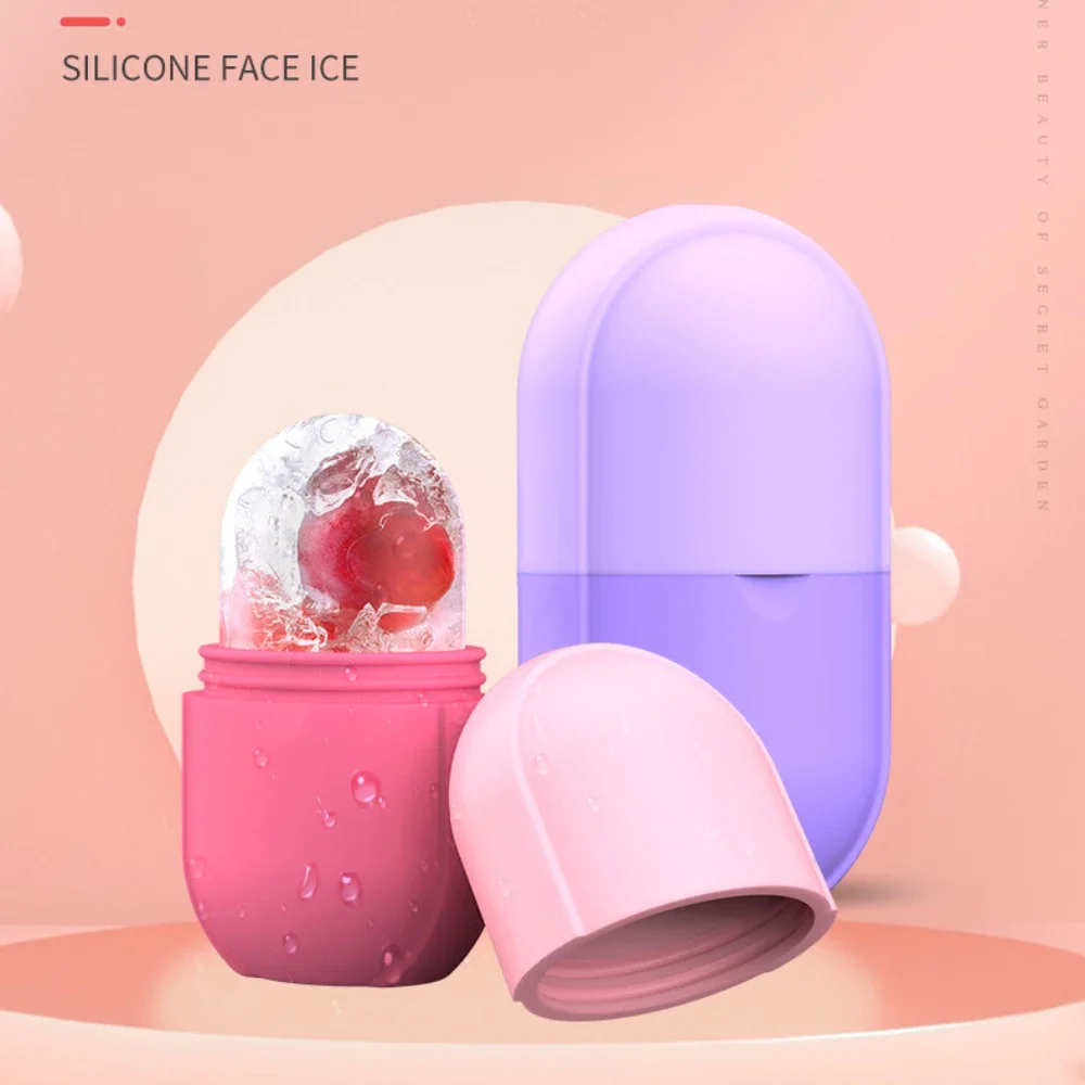 Upgraded Facial Ice Roller, Facial Beauty Ice Roller Skin Care Tools, Facial Beauty Silicone Ice Moulds