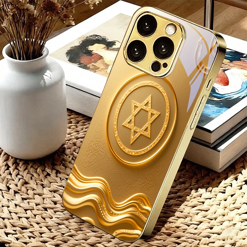 Luxuriöse vergoldete Stern-Han – Phone Cases Luxury Bewertung und Preis