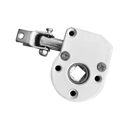 Replacement Metal Canopy Manual Worm Gear White Color Sun Shade Parts Worm Gear