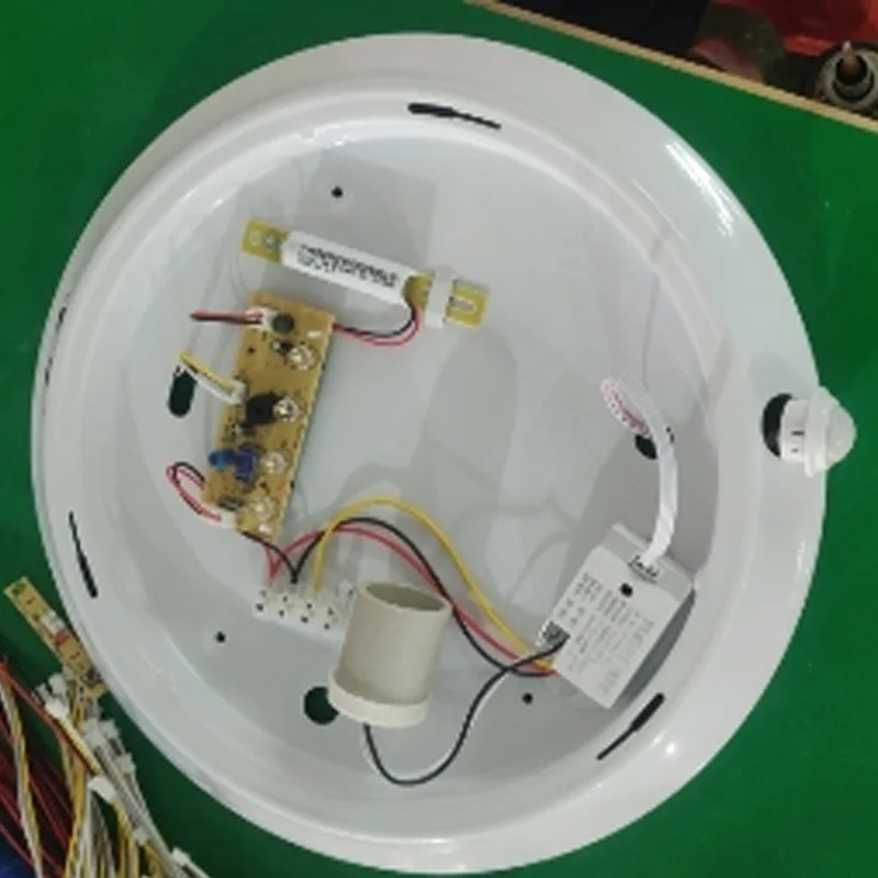 12W Strong Start Fire Passage Ceiling Stair Emergency Radar Bread Sound Voice Controller PIR Passed Surface Mounted Light IP20