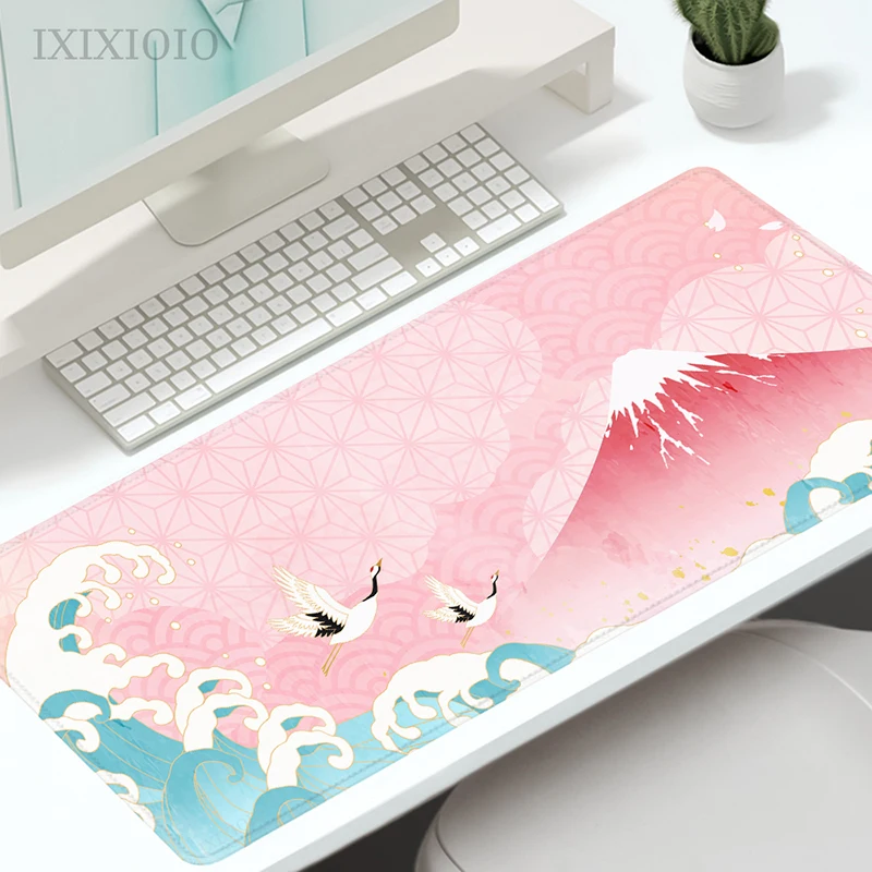 Janpan Great Wave Mouse Pad Gamer XL Custom New Mousepad XXL keyboard pad Soft Carpet Laptop Desktop Mouse Pad Table Mat