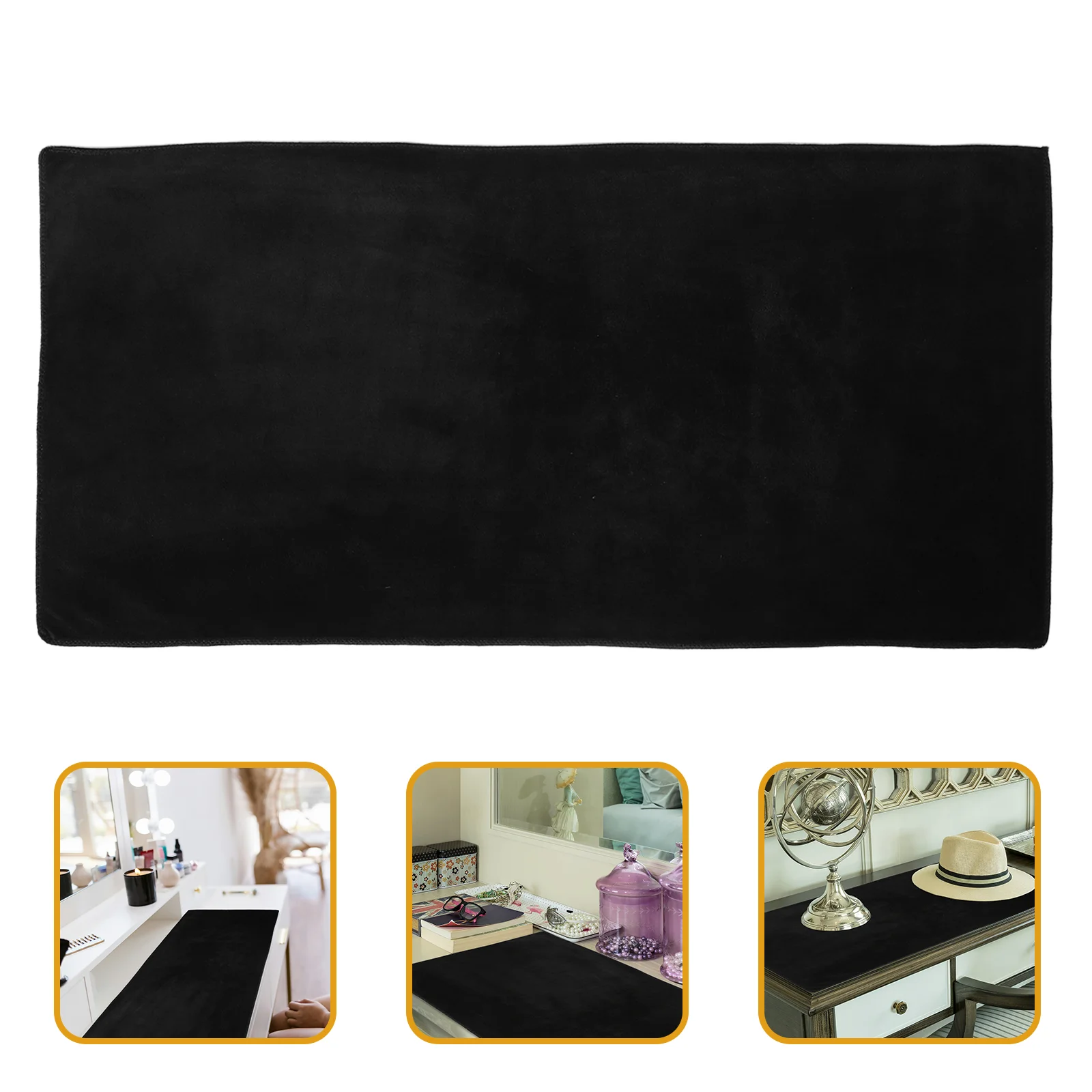 Cosmetics Tool Mat Cosmetics Tool Storage Pad Makeup Tools Storage Mat Dresser Makeup Mat Fabric Makeup Mat Replacement Makeup B