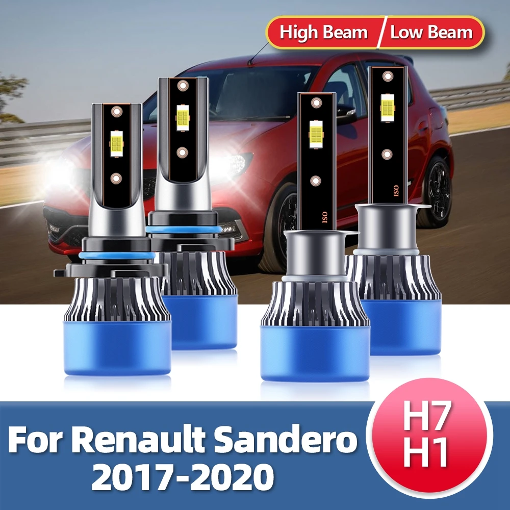 

LSlight LED Headlamps Car Mile Headlight Lights Lamp Bulbs 15000LM For Renault Sandero Auto Vehicles 2017 2018 2019 2020