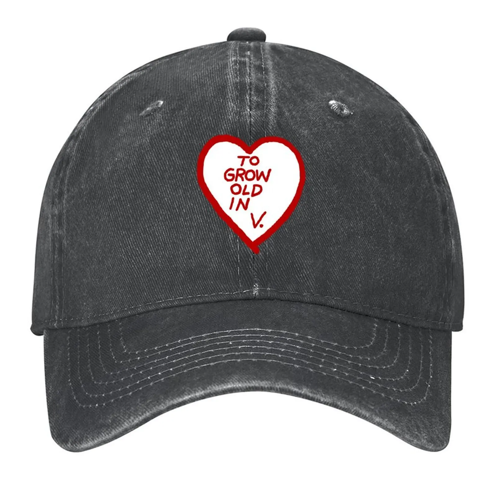 

To grow old wanda Baseball Cap Golf Big Size Hat Sports Cap Beach Outing Women's Golf Wear Men's