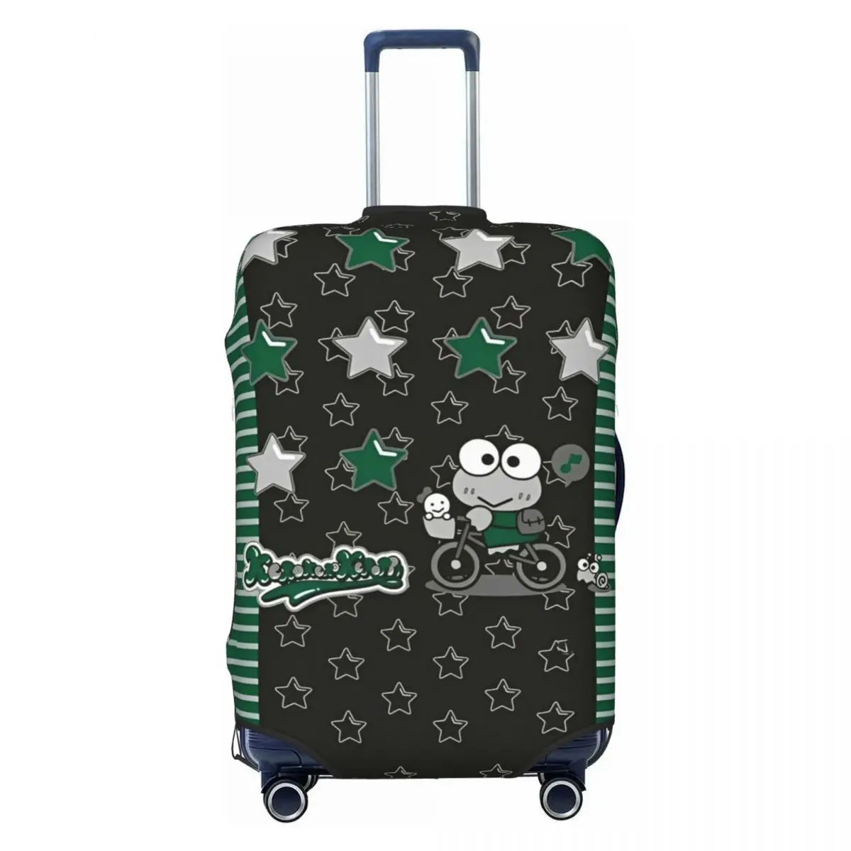 

Keroppi Anime Character Suitcase Cover Practical Cruise Trip Protector Luggage Case Holiday