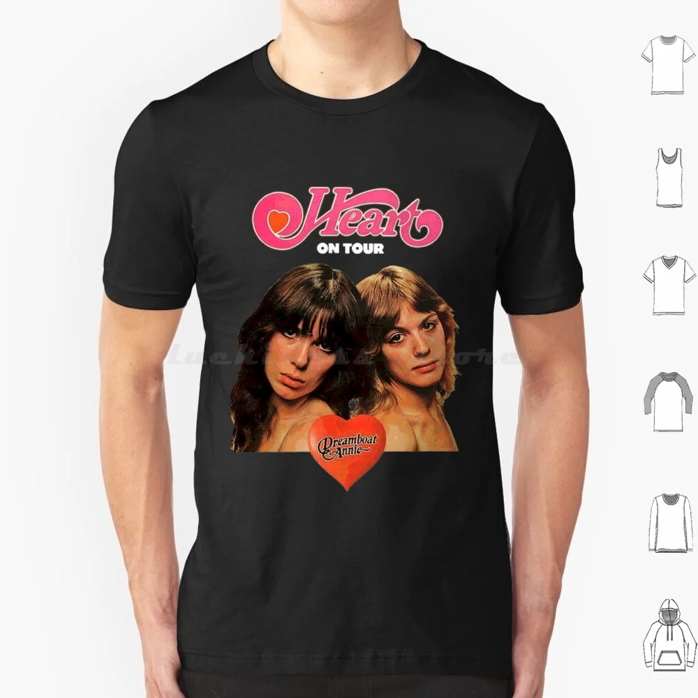 Heart Band Dreamboat Annie T Shirt Cotton Men Women Diy Print Heart Band Dreamboat Annie