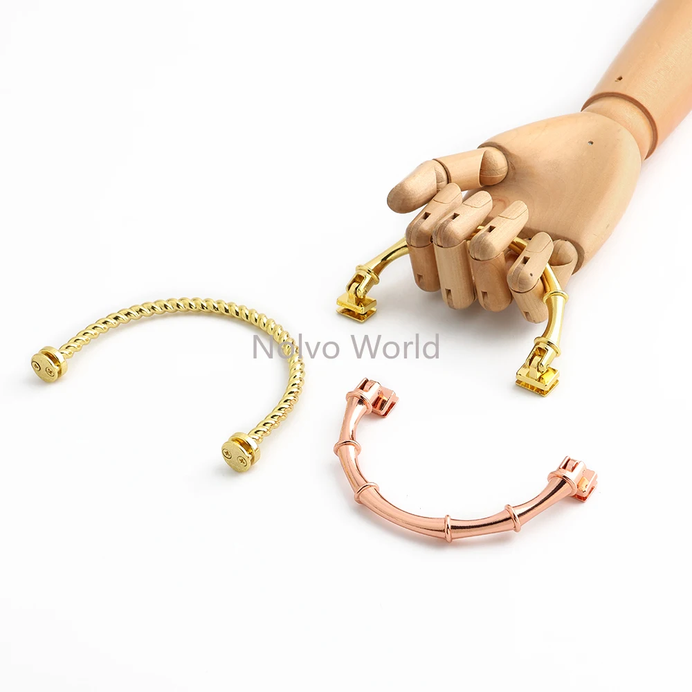 2/4/16 قطعة 11.5x8.4 سنتيمتر ، 10.9x7 سنتيمتر U-شكل صندوق معدني حقيبة مقابض إطار حقيبة يد خواتم مشبك للمحافظ حزام الكتف اكسسوارات #6