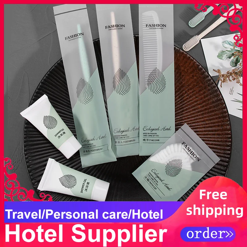 Free Shipping Soap Vanity Kit Dental Toothbrush Toothpases Private Oral Care Hotel Supplier Wholesale