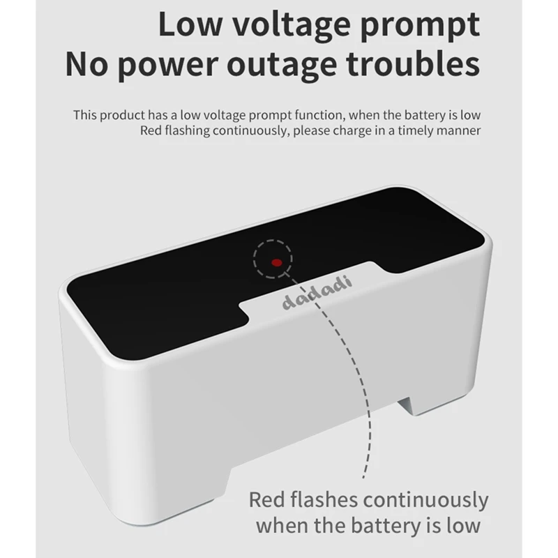 Press Flusher Automatic Press Intelligent Infrared Flushing Waterproof Type-C Charging For Home Hotel