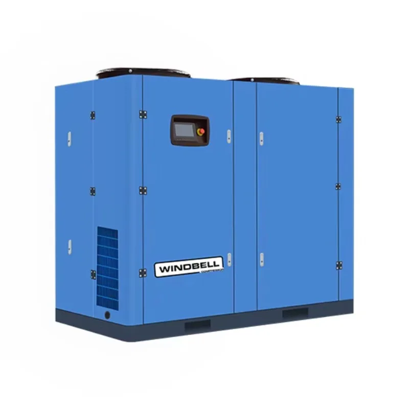 TENGFEI Two Stage Fixed Speed Screw Air Compressor for 75 kW 100 and 55 kW 75 Industrial Use Heavy Air Compressor
