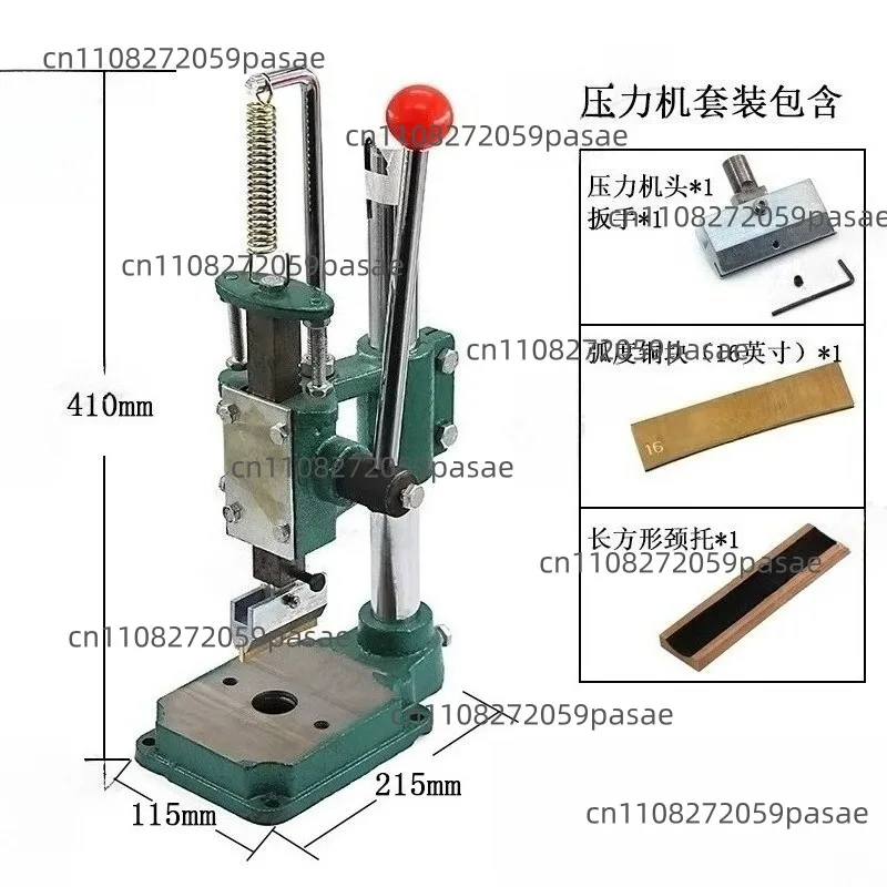 Manual Fret Press Guitar Fret Making Tools for Neck & Fingerboards
