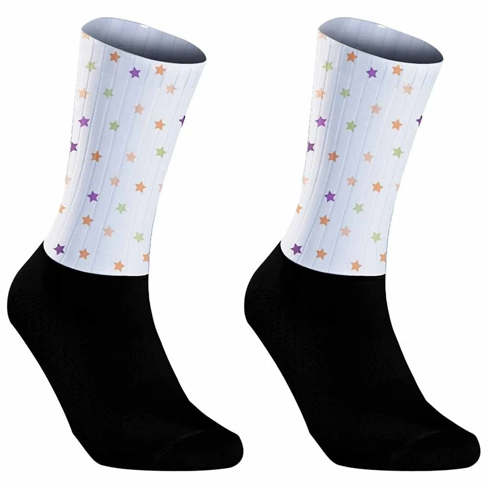 Unisex Nylon Novelty Sports Socks Cycling Socks Breathable Riding Socks