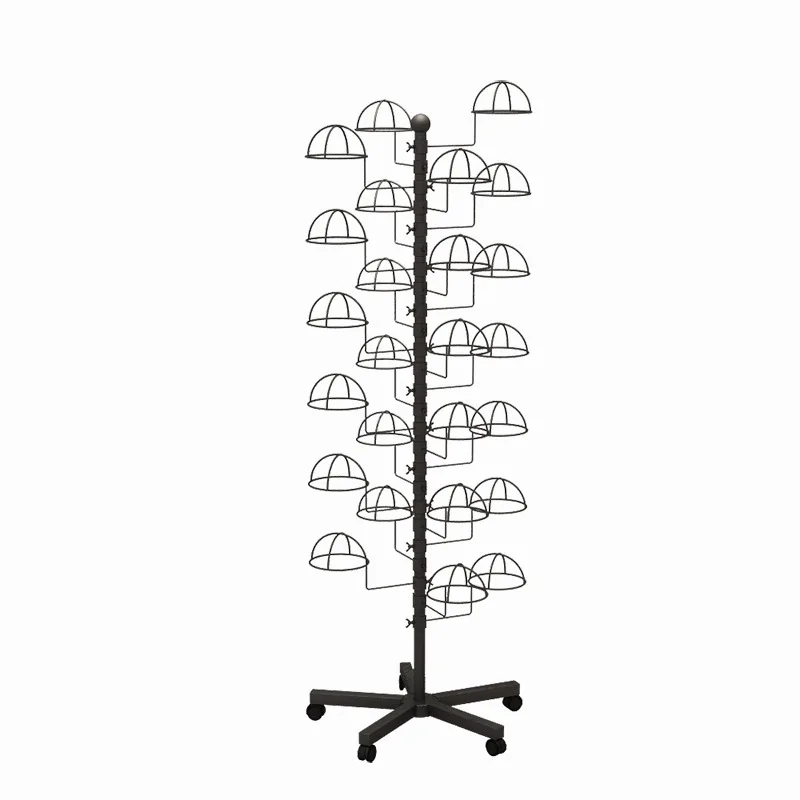 

@Clothing store hat display rack Floor-to-ceiling women's clothing children's maternal and infant storage hat rack Hanging hat