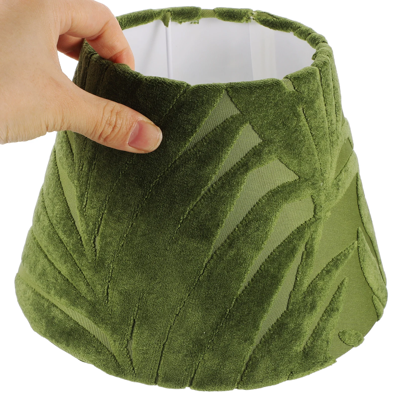 

Fabric Lamp Shade Decorative Replacement For Table Desk Floor Lamps Lightweight Durable Leaf Pattern Bedroom Living Room Home