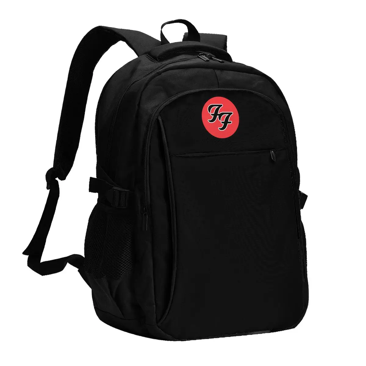 

Foos Fighters Usb Backpacks Fashion Tote Travel Hiking Usb Port Notebook Bags