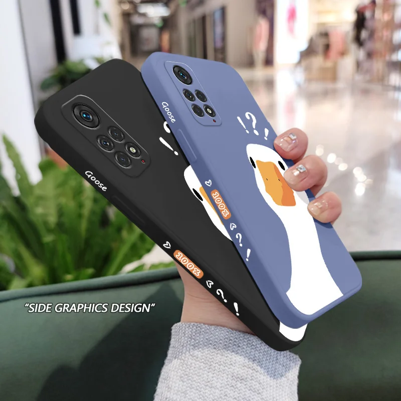 Doubtful Duck Phone Case For Xiaomi Redmi Note 13 12 12S 11 11S 10 10A 10T 10S 9T 9 8 7 Pro Plus 10C 4G 5G Cover