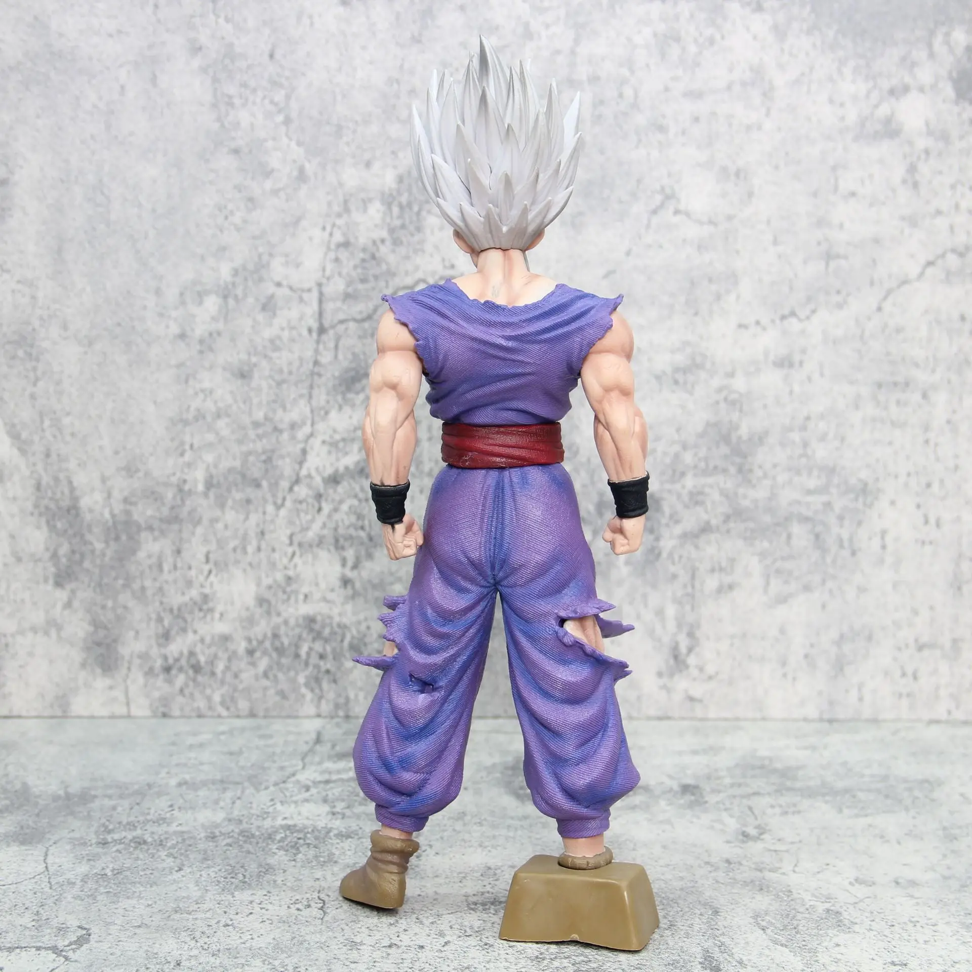 32cm Dragon Ball Super: Super Saiyan - White God Gohan Anime Figure Model Statue Collection Desktop Decoration Ornament Toys