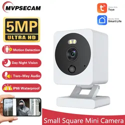 Tuya WIFI Camera 5MP HD Indoor Baby Monitor Smart Home Wireless Night Vision P2P Security Video Surveillance IP Cameras