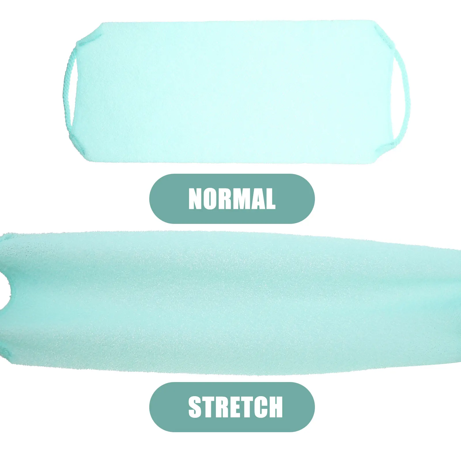 

Double-Side Bathing Towel Back Scrubber Strap Exfoliating Body Scrubber Long Strip Strong Rubbing Towel Shower Cleansing Durable