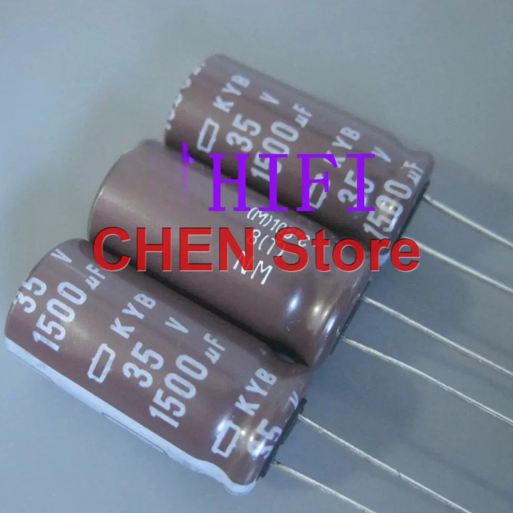 

20PCS/lot original NIPPON KYB 35V1500UF 12.5X25MM 105C NCC electrolytic capacitor CHEMI-CON 35V 1500UF Free Shipping