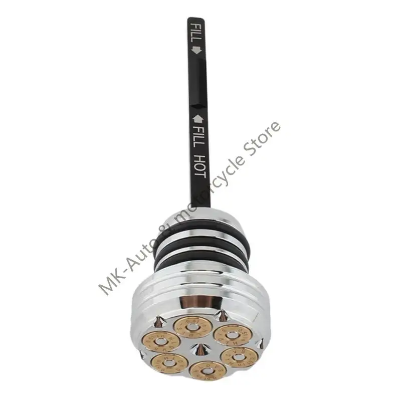Temperature Resistant Oil Dipstick Featuring Ergonomic Grip For FLSTF FLSTFB FLSTFBS FLSTF-I Easy Handling and Precise Oil