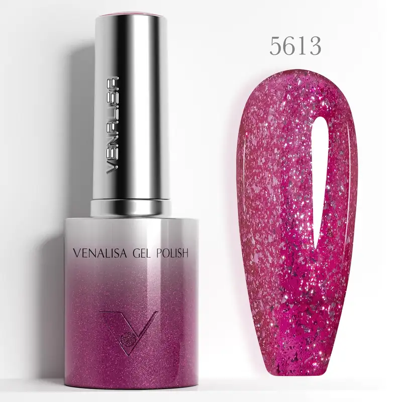 1pc Venalisa 10ml Nail Gel Polish Round Brush HEMA FREE TPO FREE Soak Off Sparkle Cat Eye Gel Lacquer Soft Texture Gel Varnish - Image 56