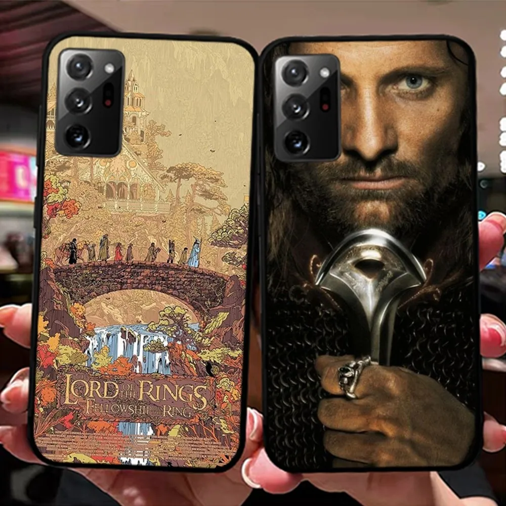 L-Lord O-Of T-The R-Rings Phone Case For Samsung Note 8 9 10 20 pro plus lite M 10 11 20 30 21 31 51 A 21 22 42 02 03