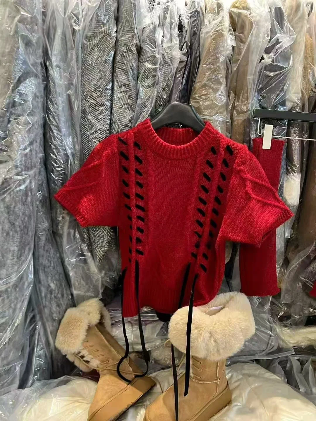 Suéter de malha macio ort Sve para mulheres Thi Winter Sle Commute Friendly Dstring Regular Fit ort Comprimento Cor