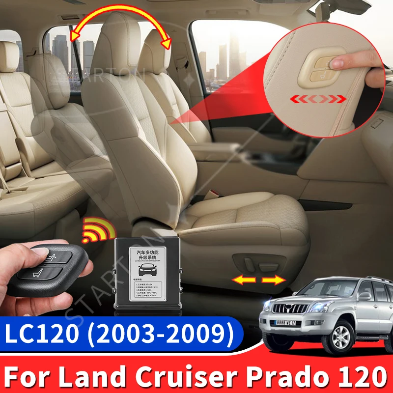 Co-Pilot Seat Button Module for Toyota Land Cruiser Prado 120 LC120 Fj120 2003-2009 Tuning Interior Decoration