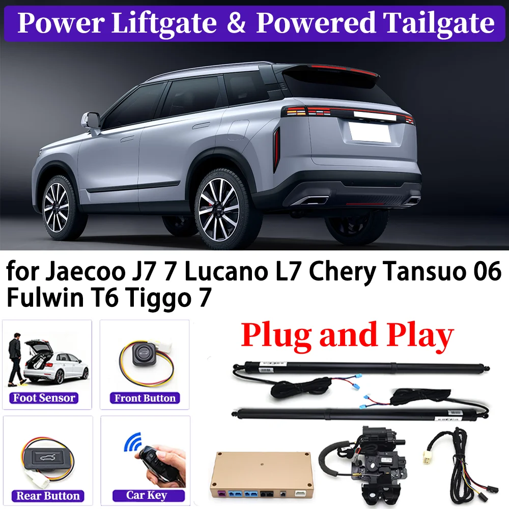 

for Jaecoo J7 7 Lucano L7 Chery Tansuo 06 Fulwin T6 Tiggo 7 Car Automatic Power Liftgate Kit Smart Auto Electric Tailgate System