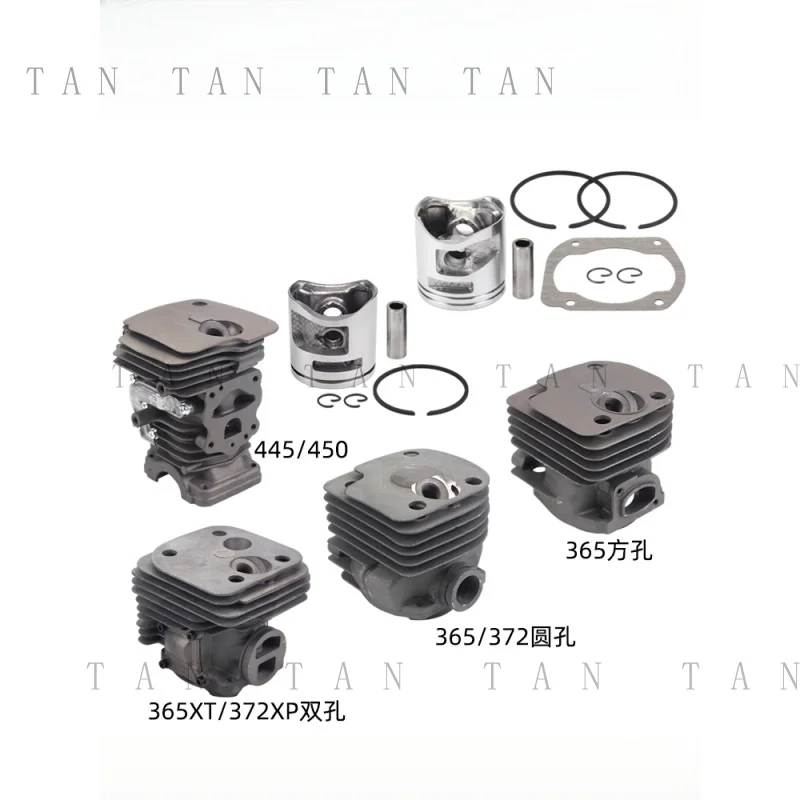 

for Fushiwa HushWarner 365XT/372XP chainsaw cylinder assembly, logging saw 445/450 cylinder liner piston ring