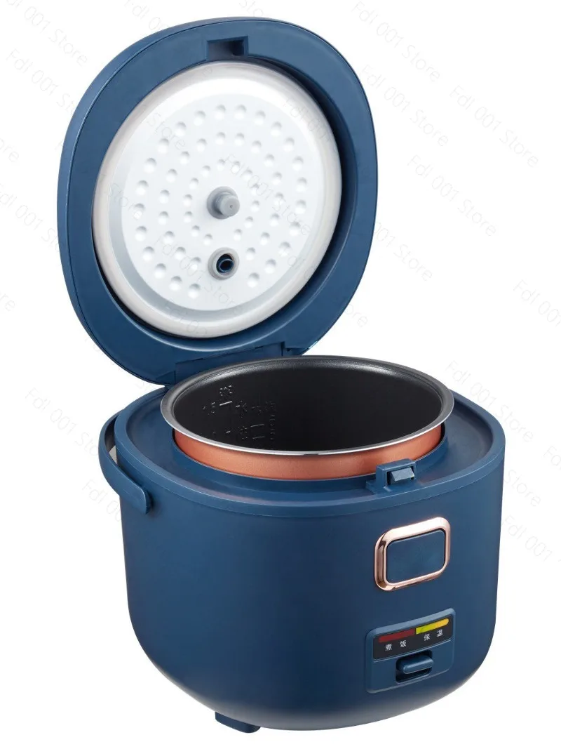 2L Car Rice Cooker Blue Color 12 to 24V 220V  For Travel In Car Or Truck Or For Home Use 200W