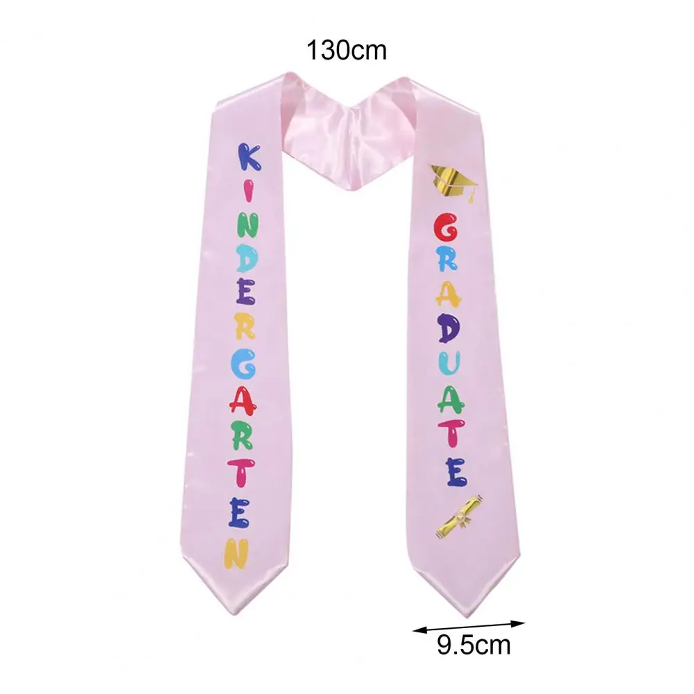 2023 Graduation Shoulder Strap Letter Design Decorative Kids Graduation Season Celebration Etiquette Strap Party Decor