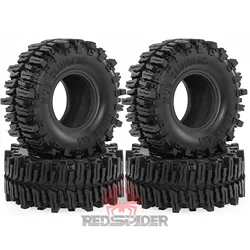 2.2'' Crawler Tires(4pcs) Mud Terrain 2.2 Tires Super Grip Soft Tyre OD 130mm for Axial SCX10 90047 D90 TF2 Tamiya CC01 TRX4