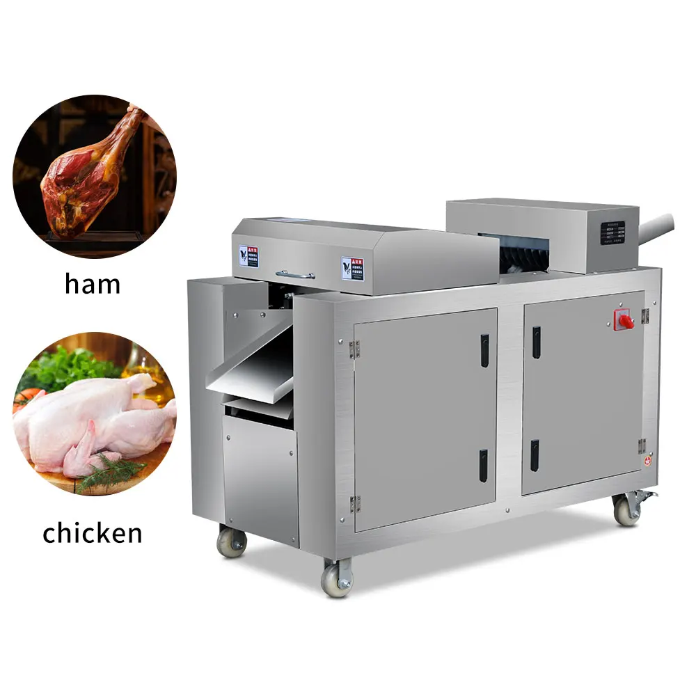 

Automatic Commercial Industrial 304 Food Grade Frozen Fresh Raw Dried Meat Cutting Machine Chicken Fish Beef Rib High
