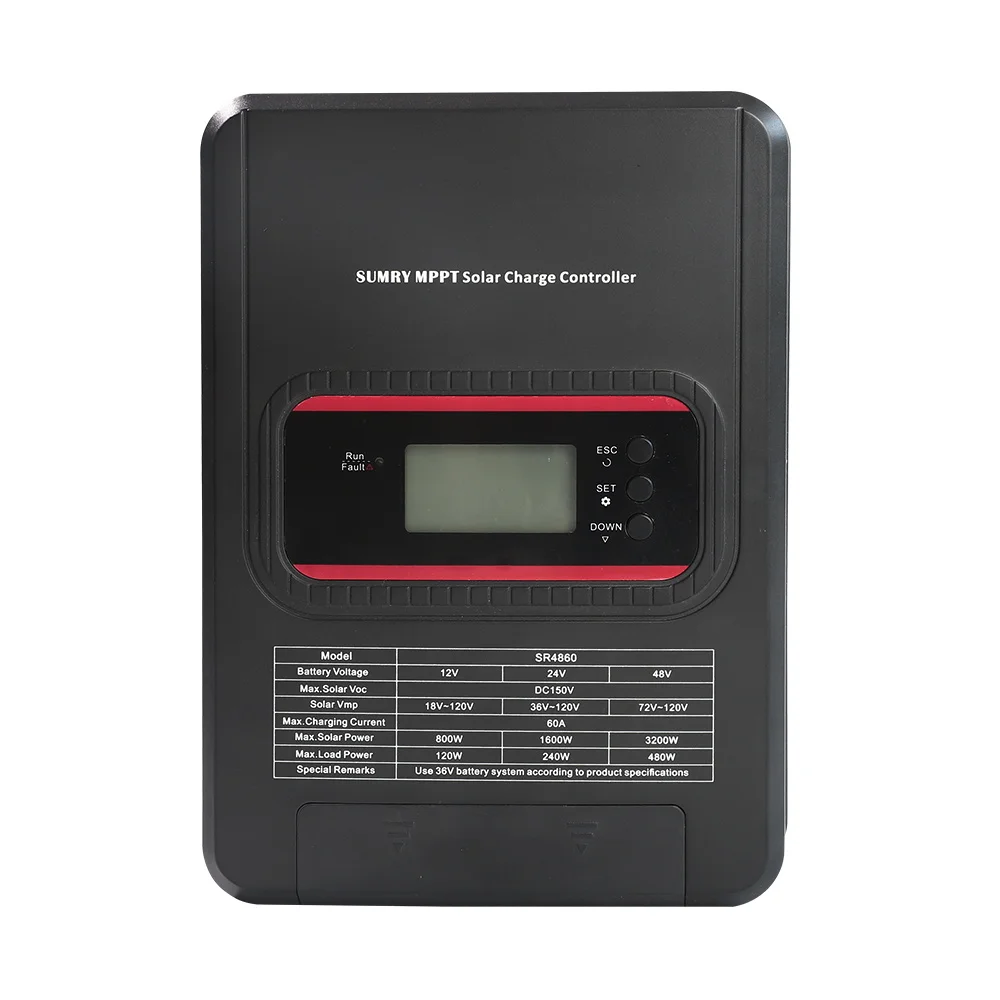 MPPT 30a Solar Charge Controller 12/24/36/48V 400/800/1200/1600w Intelligent Modular Designed Regulator with Software Mobile APP